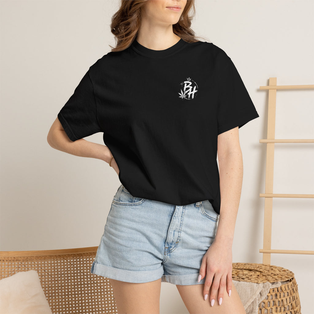 Frog Smoking Galaxy T-Shirt — 'Bonthigh' Retro Neon Graphic Tee