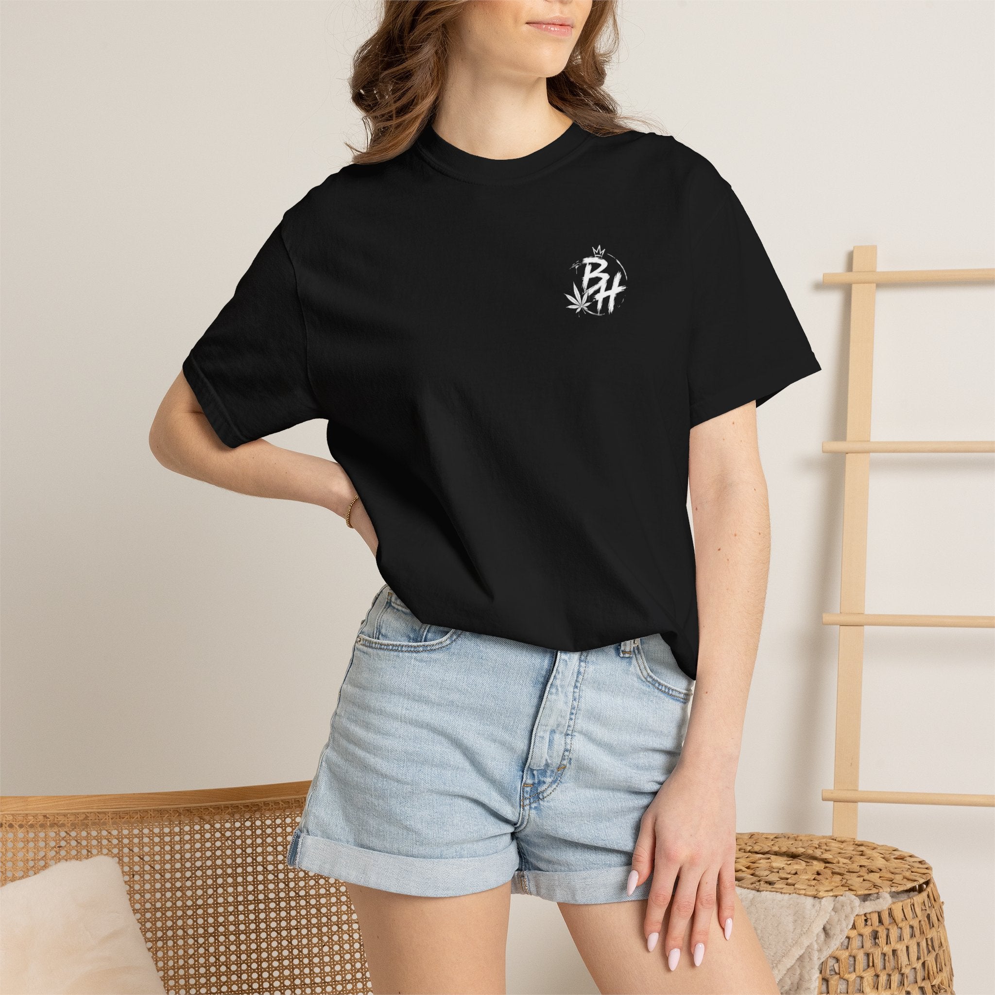 Frog Smoking Galaxy T-Shirt — 'Bonthigh' Retro Neon Graphic Tee