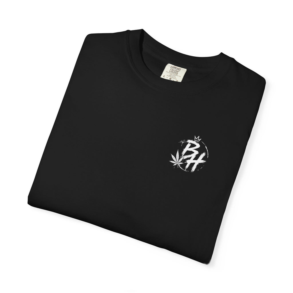 Frog Smoking Galaxy T-Shirt — 'Bonthigh' Retro Neon Graphic Tee