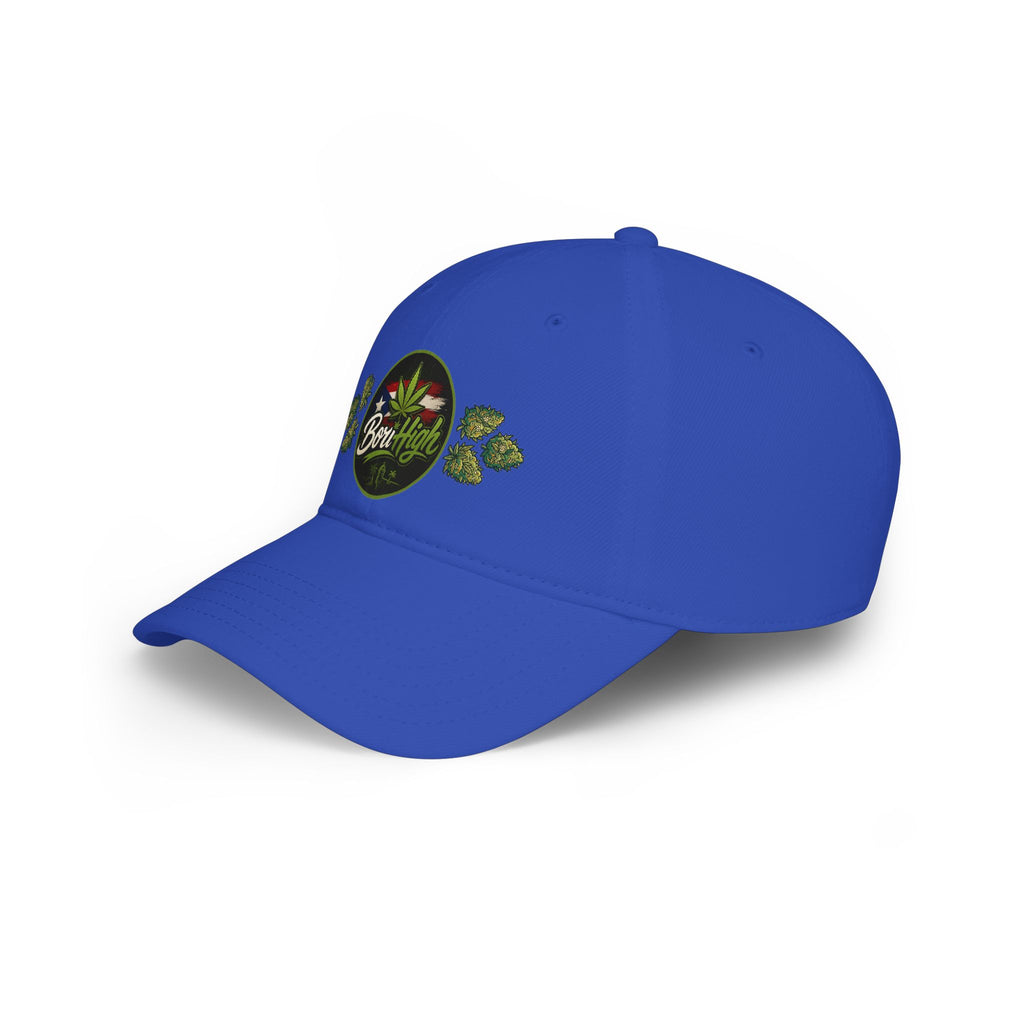 Born High Cannabis Embroidered Baseball Cap