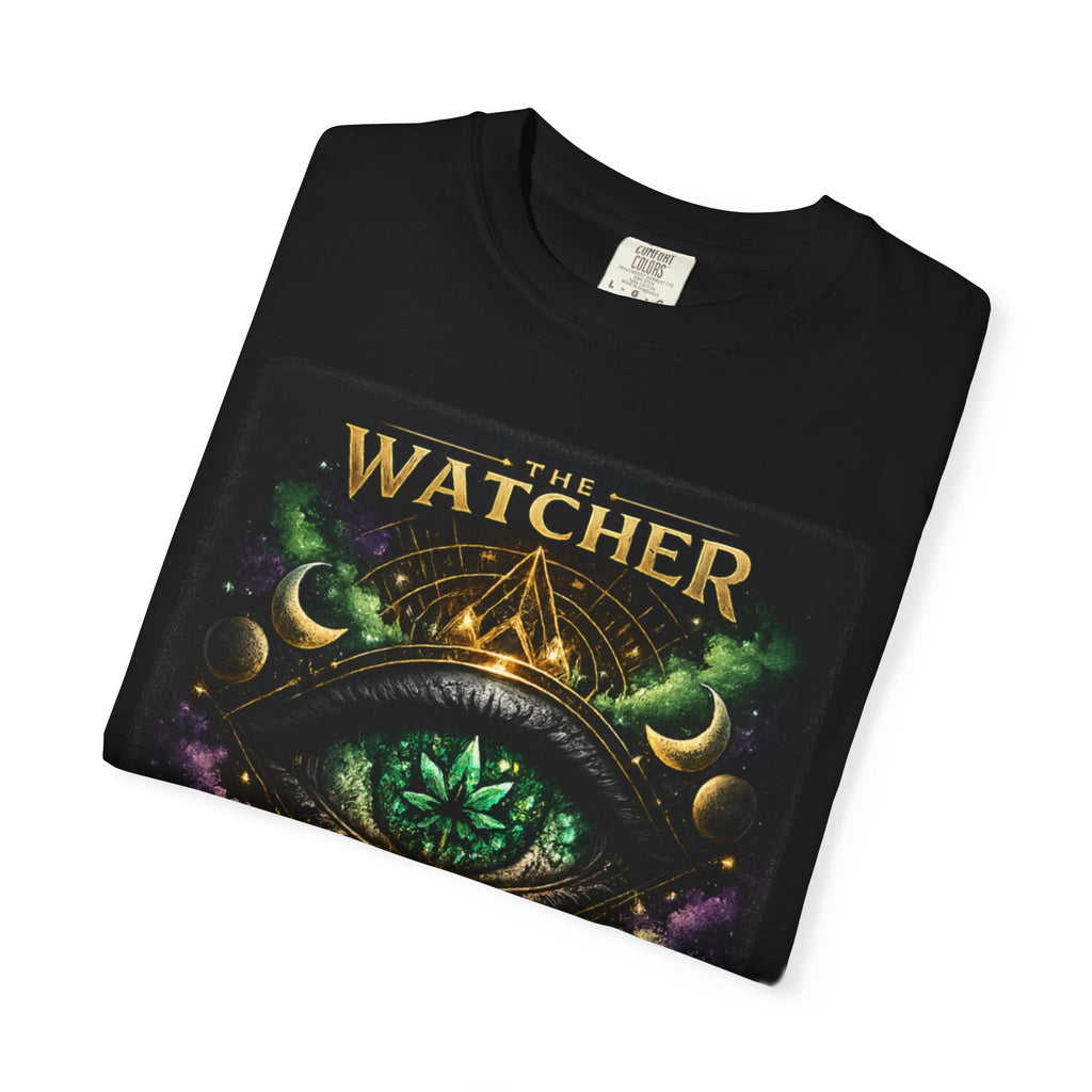 The Watcher T-Shirt — Mystical Eye Forest Graphic Tee