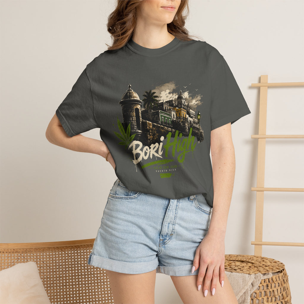 Bori High Puerto Rico Vintage Castillo Graphic T-Shirt