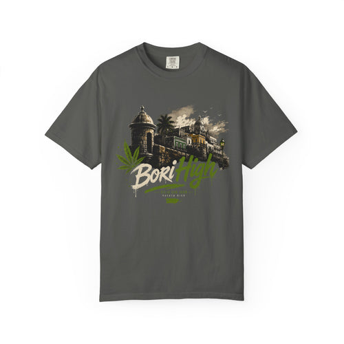Bori High Puerto Rico Vintage Castillo Graphic T-Shirt