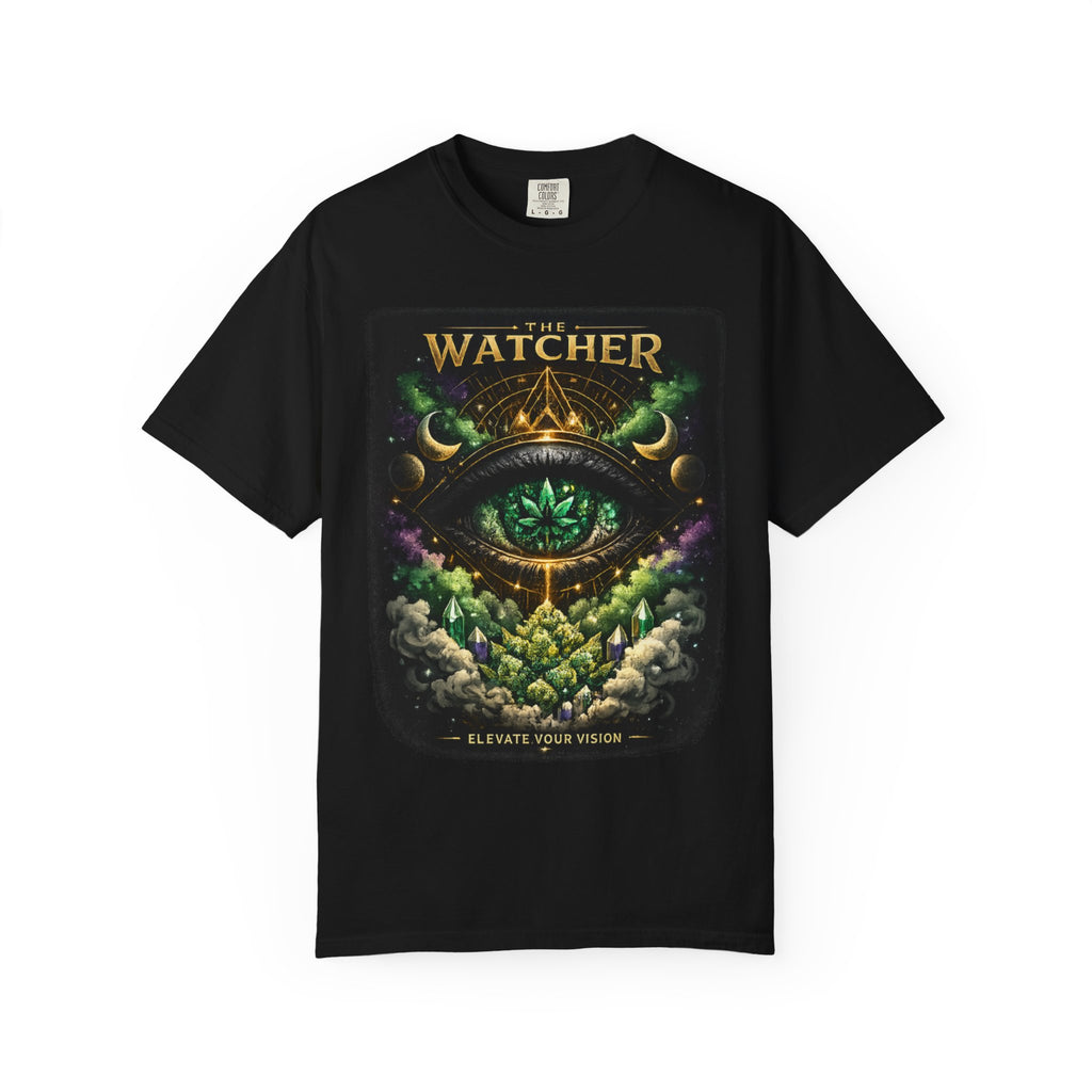 The Watcher T-Shirt — Mystical Eye Forest Graphic Tee