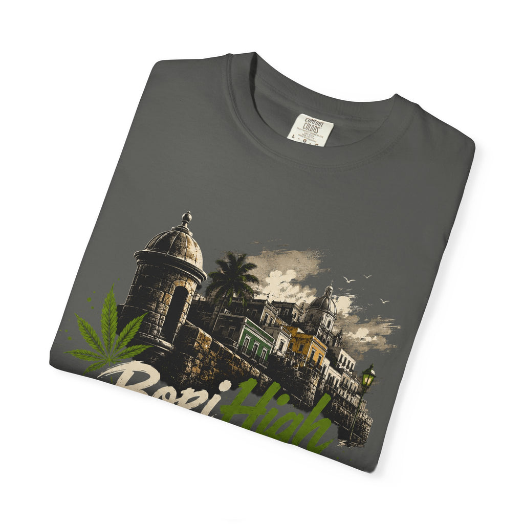 Bori High Puerto Rico Vintage Castillo Graphic T-Shirt