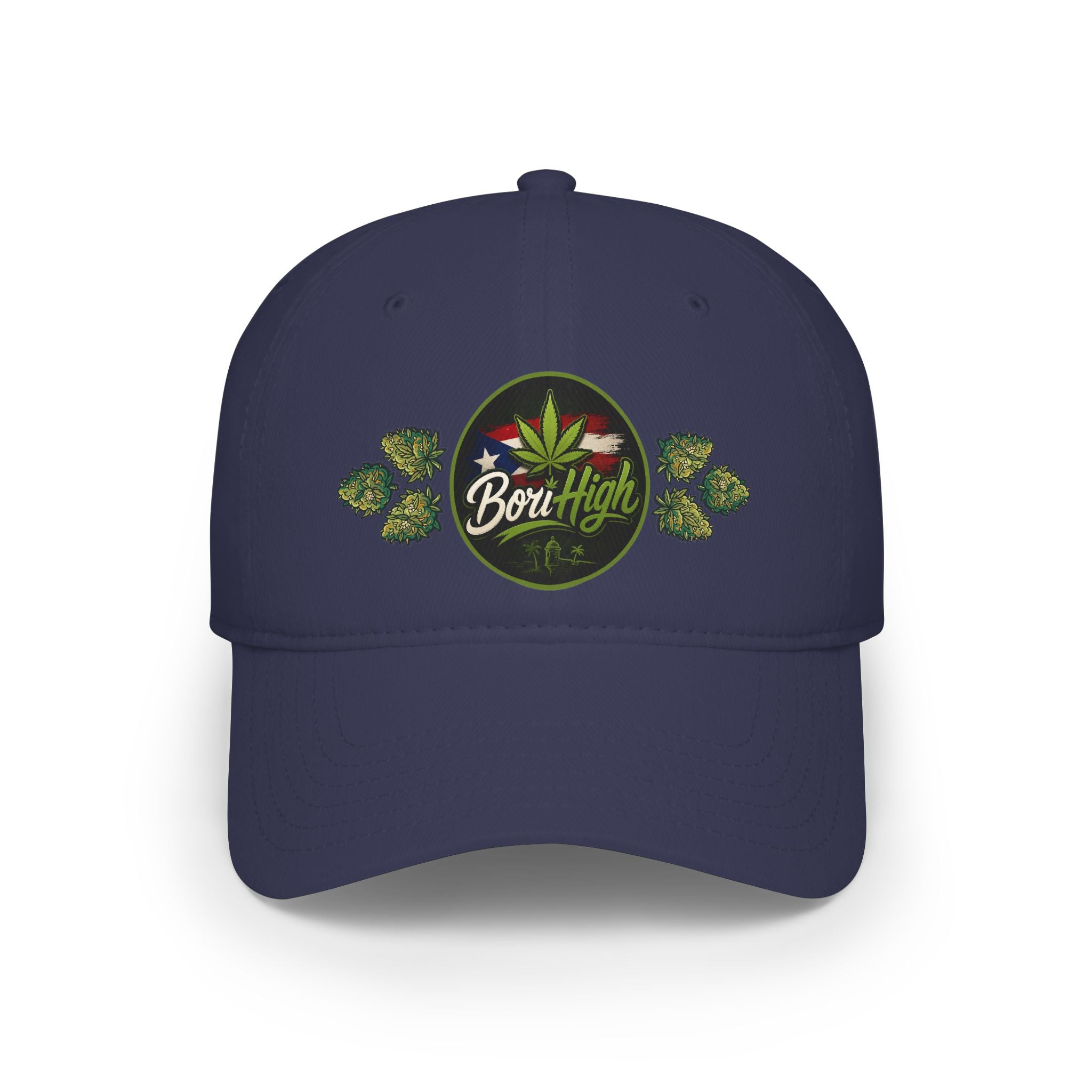 Born High Cannabis Embroidered Baseball Cap