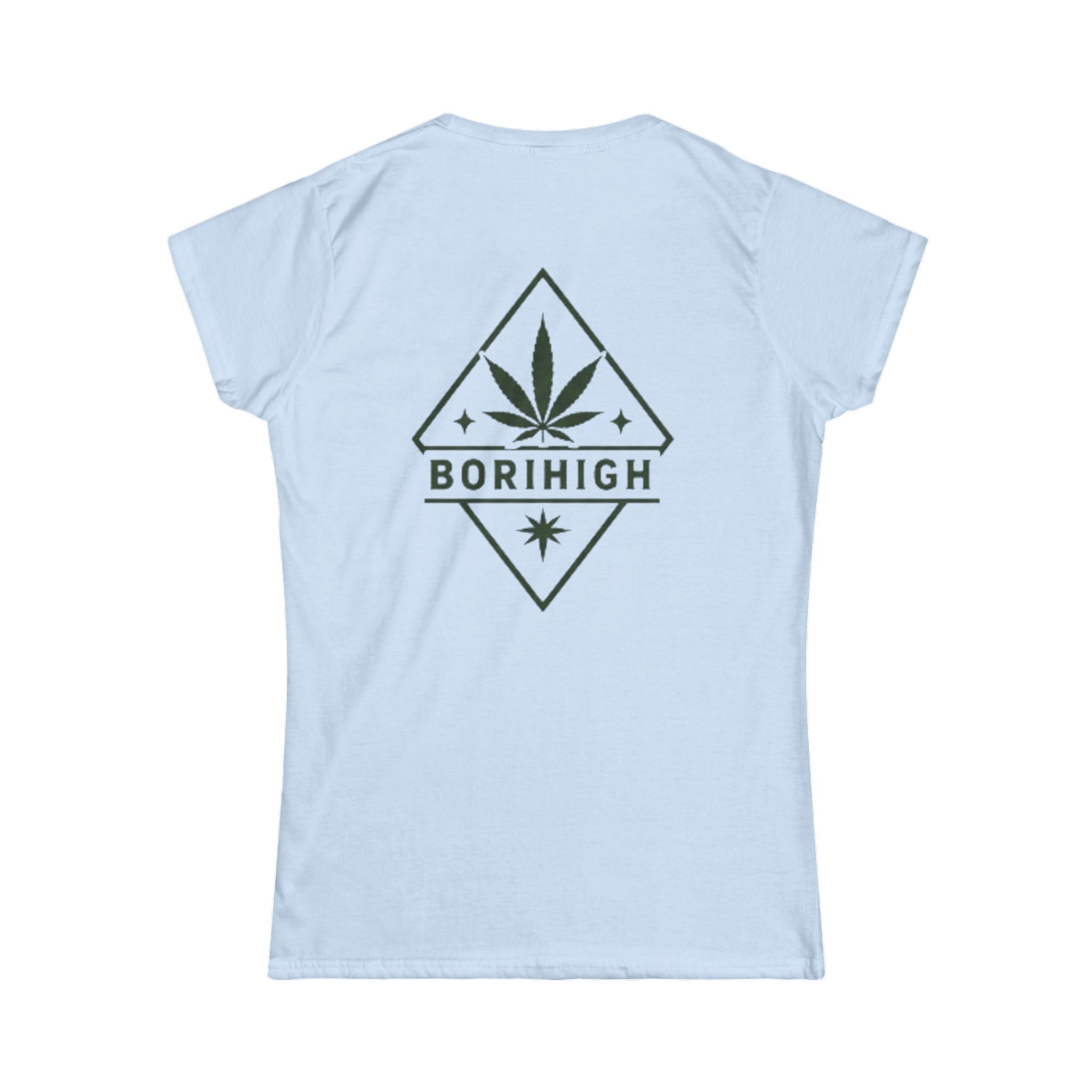 Good Vibes Only Tee — Women's Cannabis Leaf Graphic Shirt