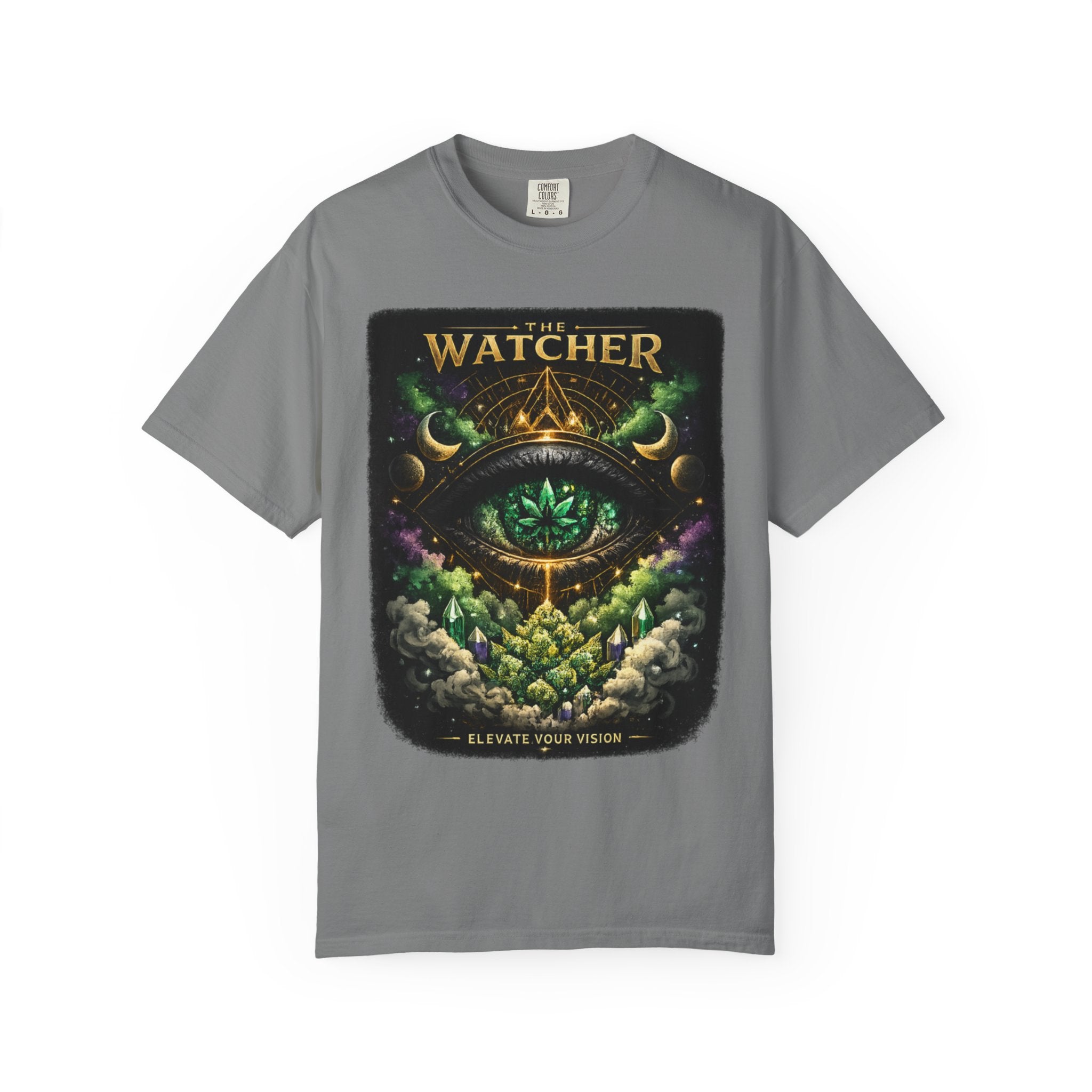 The Watcher T-Shirt — Mystical Eye Forest Graphic Tee