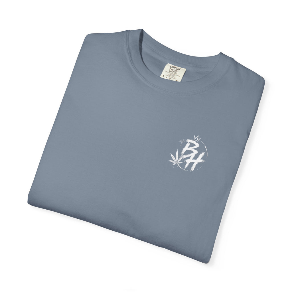 Frog Smoking Galaxy T-Shirt — 'Bonthigh' Retro Neon Graphic Tee