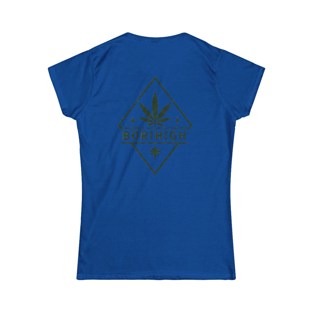 Good Vibes Only Tee — Women's Cannabis Leaf Graphic Shirt