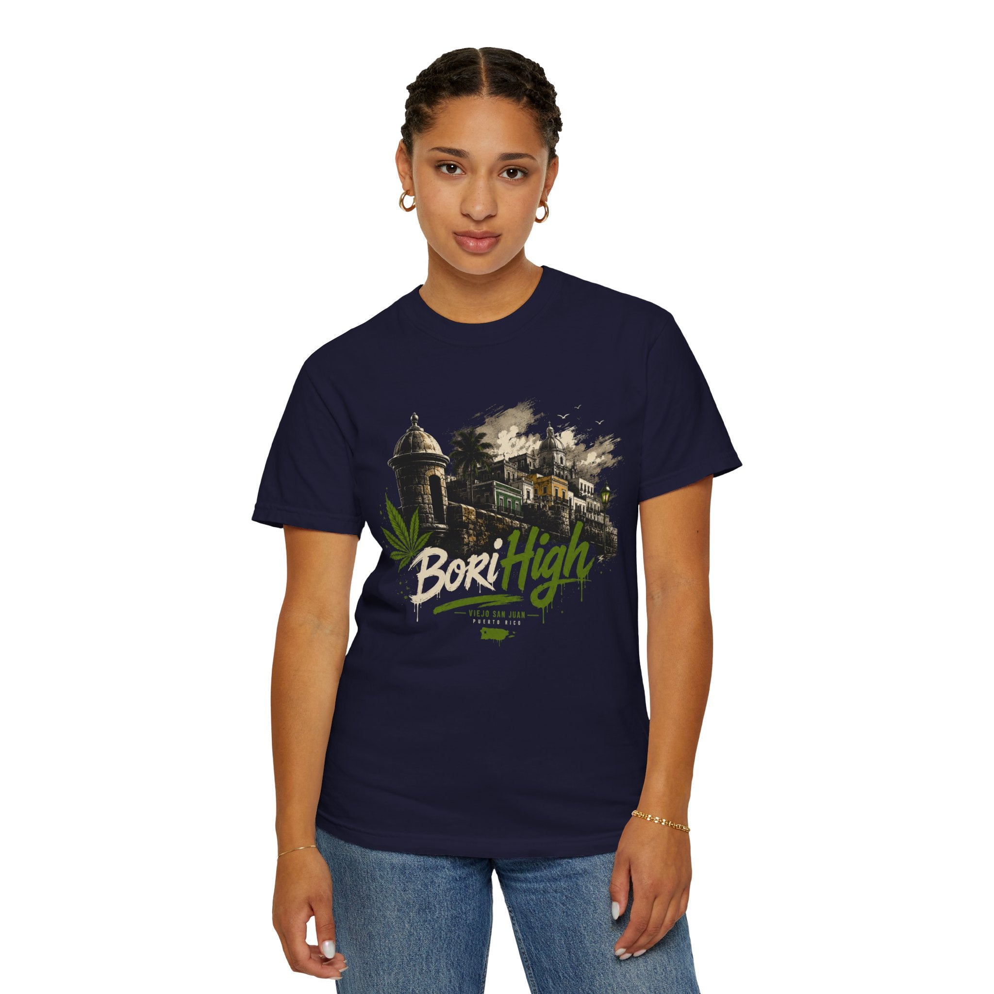 Bori High Puerto Rico Vintage Castillo Graphic T-Shirt