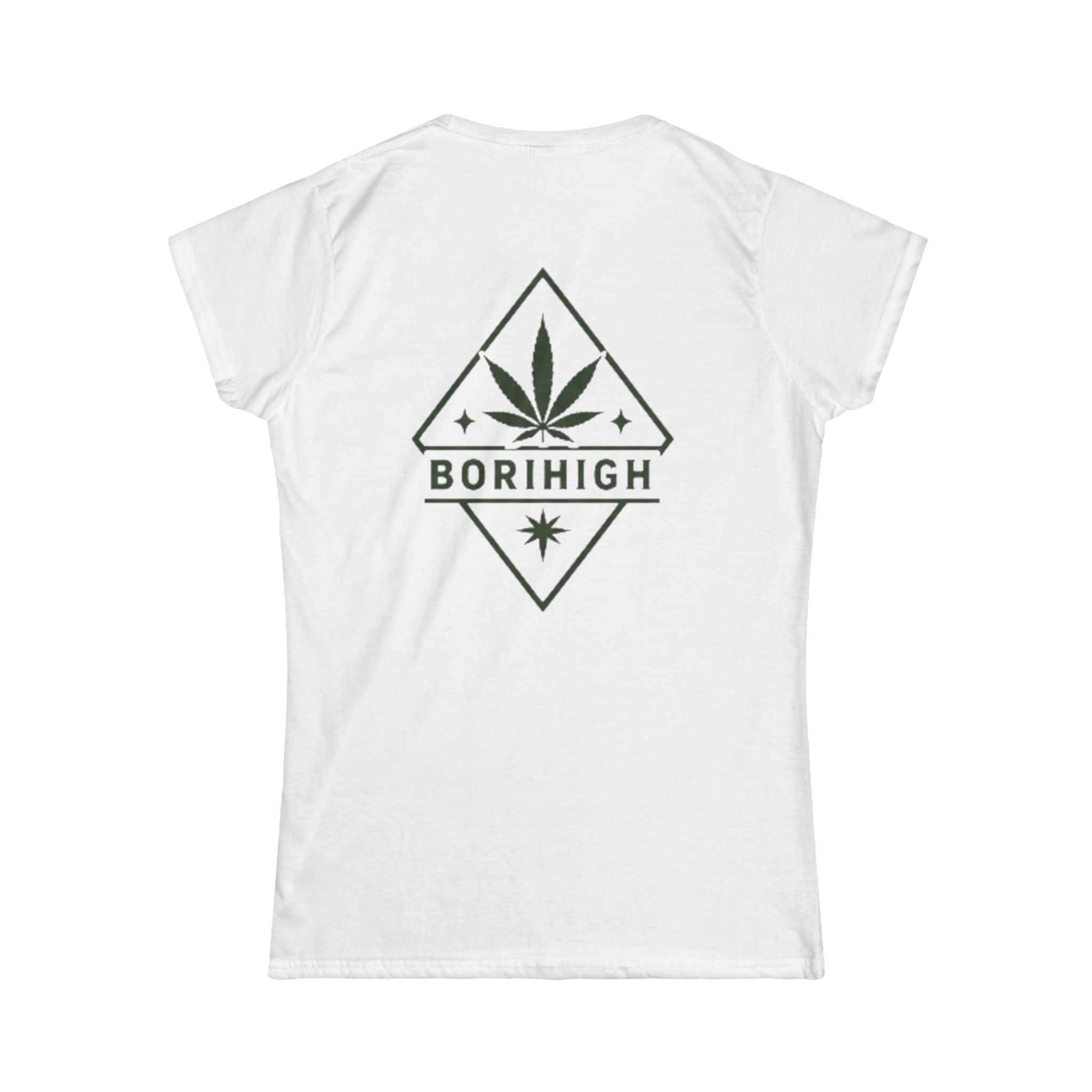 Good Vibes Only Tee — Women's Cannabis Leaf Graphic Shirt