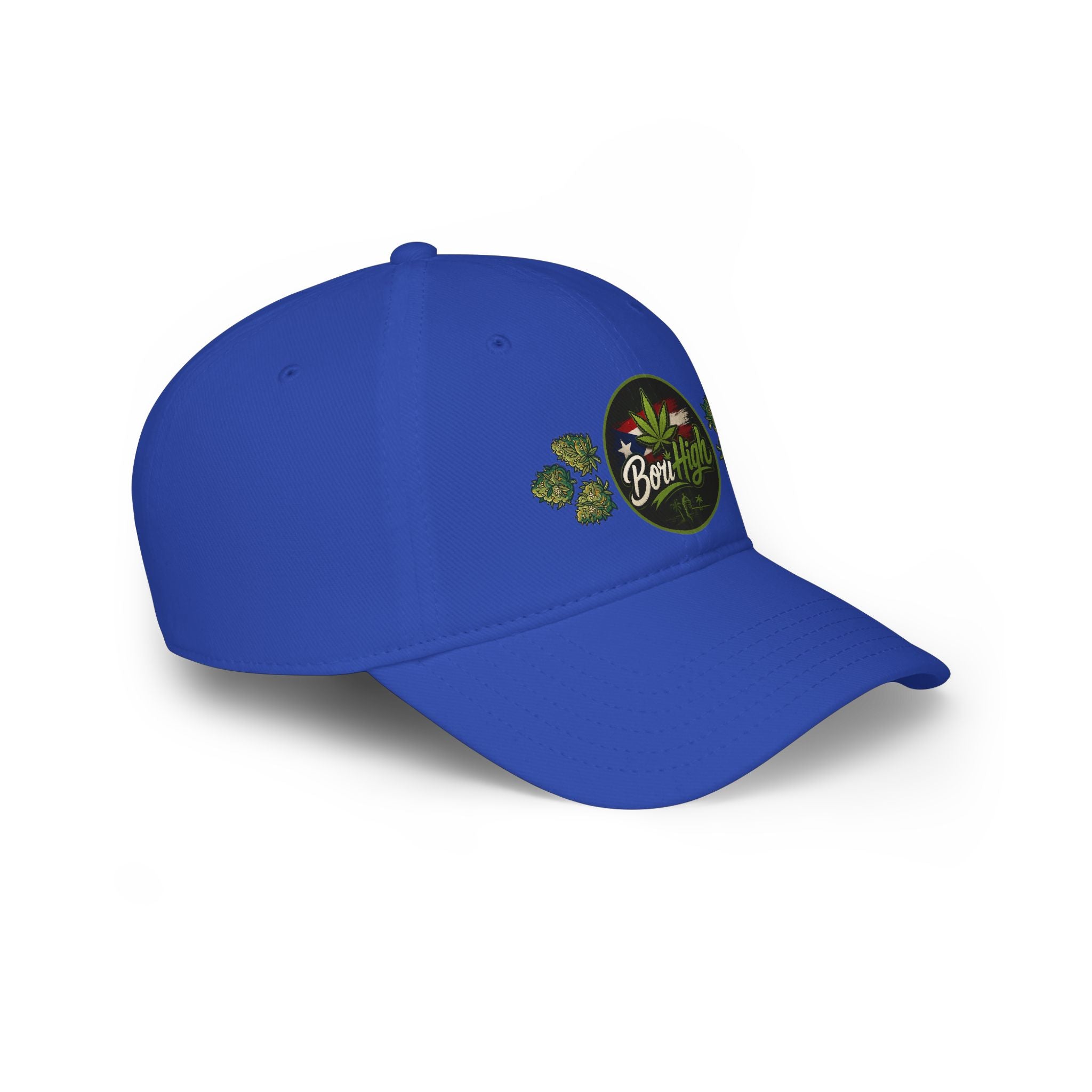 Born High Cannabis Embroidered Baseball Cap