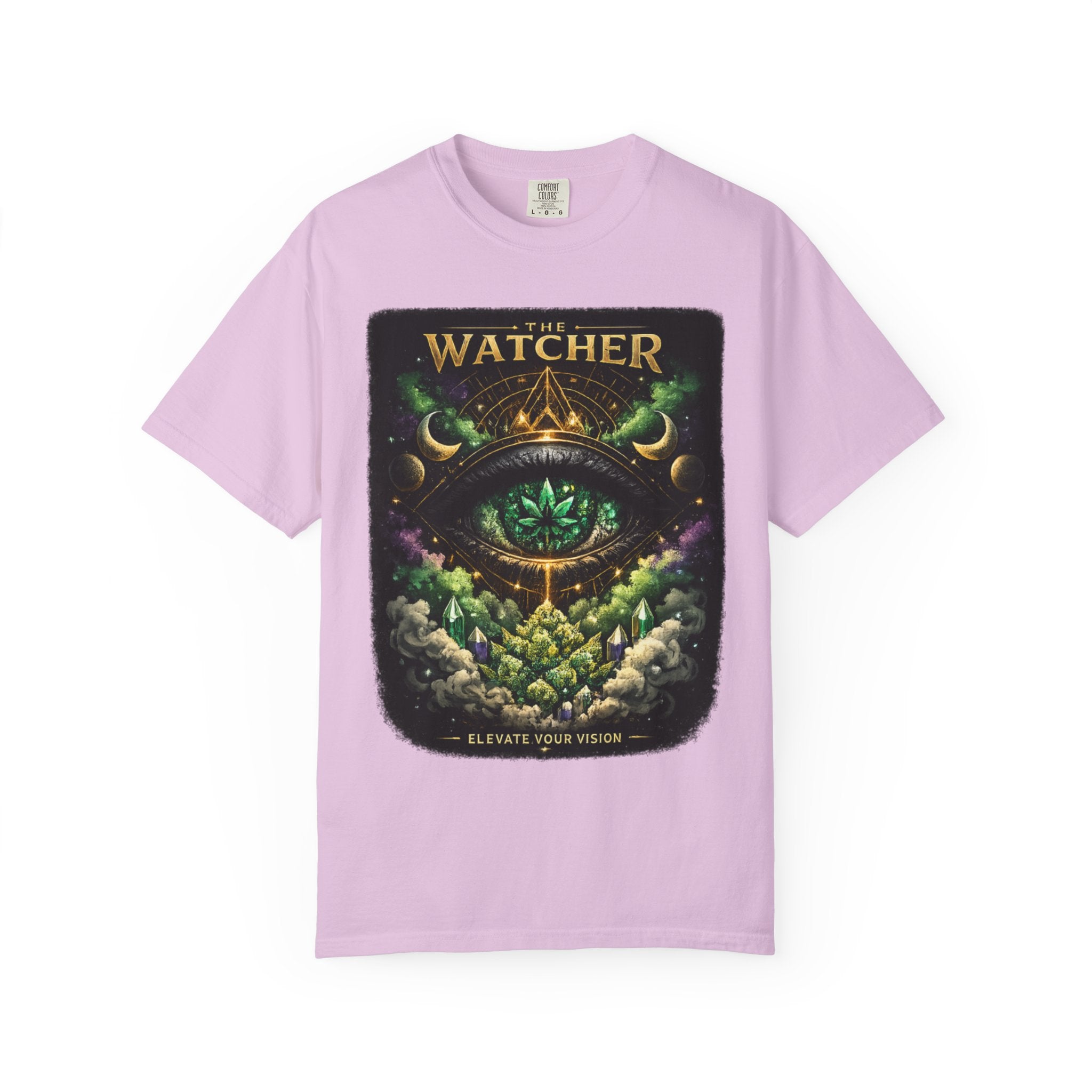 The Watcher T-Shirt — Mystical Eye Forest Graphic Tee