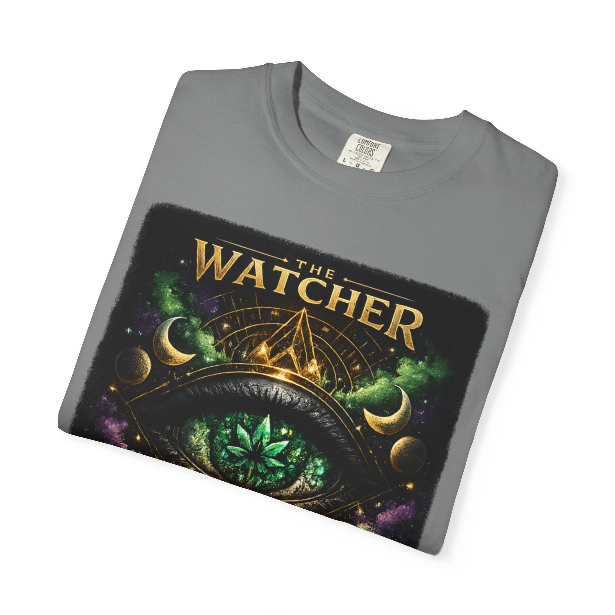 The Watcher T-Shirt — Mystical Eye Forest Graphic Tee