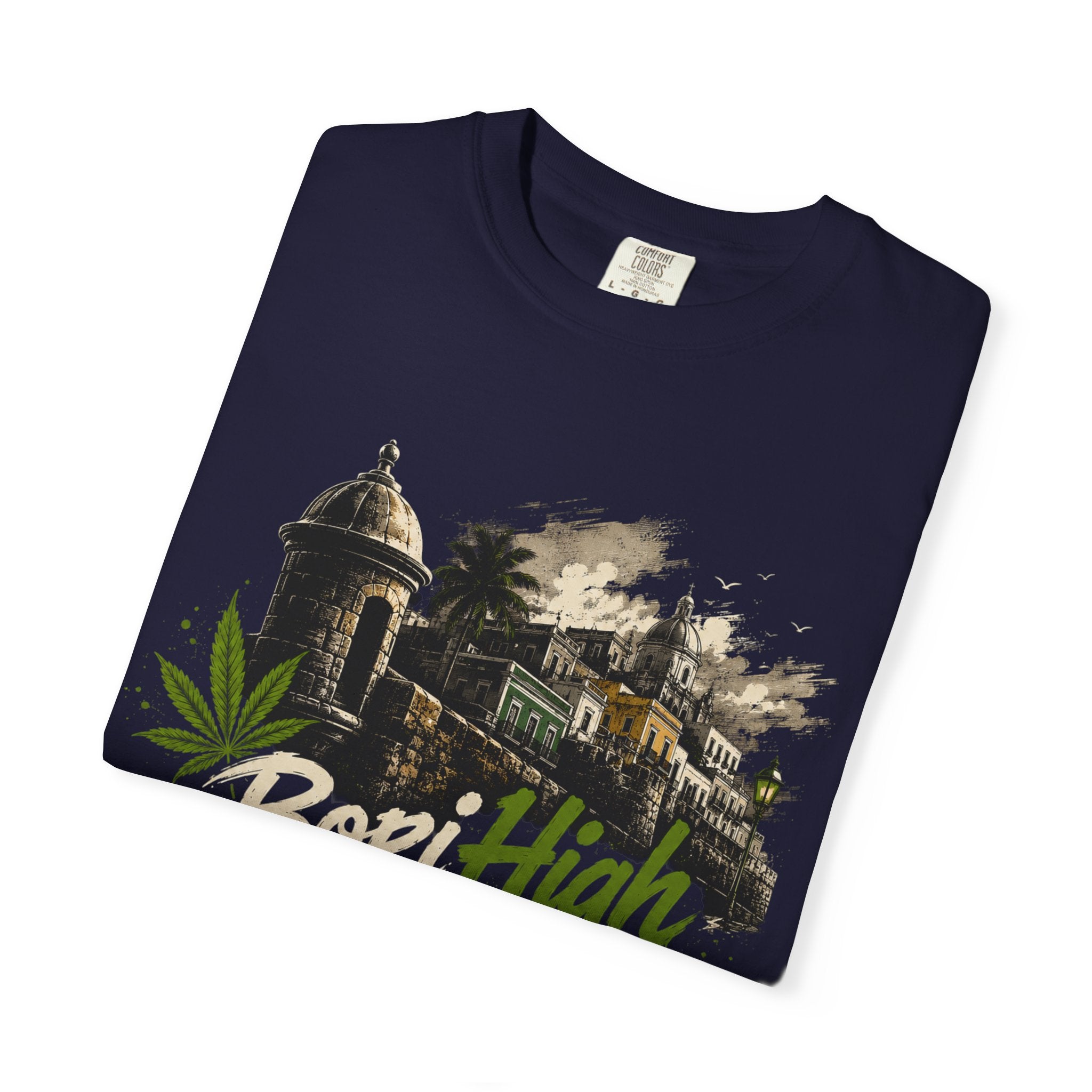 Bori High Puerto Rico Vintage Castillo Graphic T-Shirt
