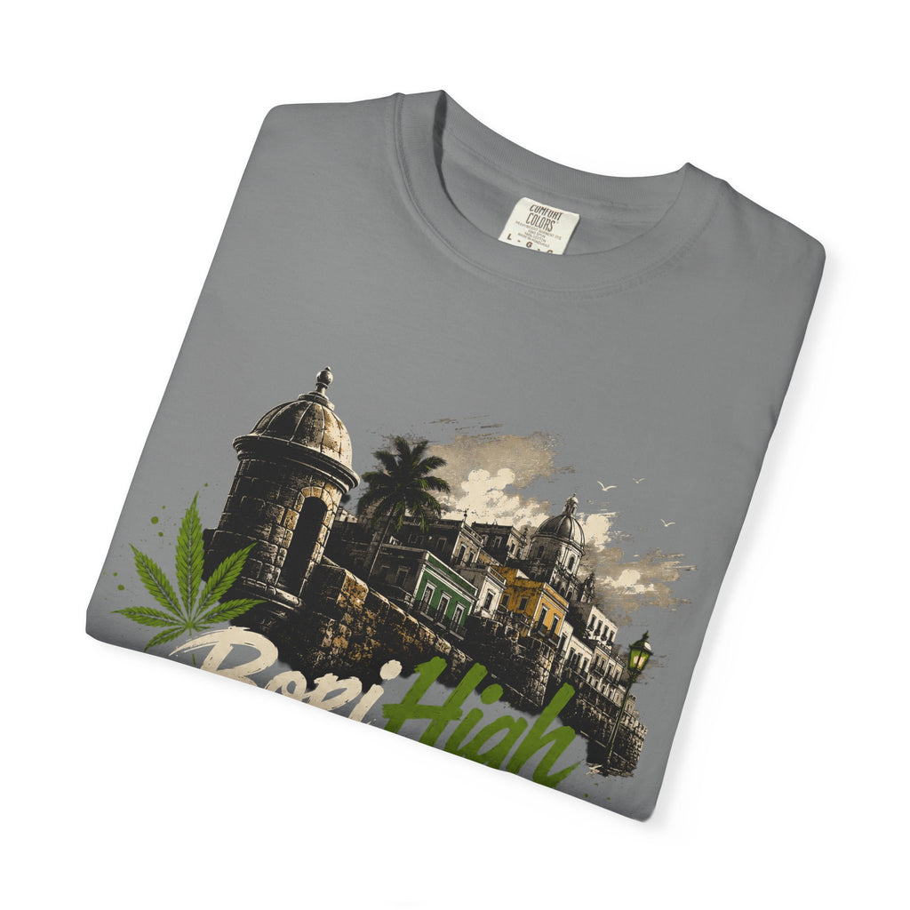 Bori High Puerto Rico Vintage Castillo Graphic T-Shirt