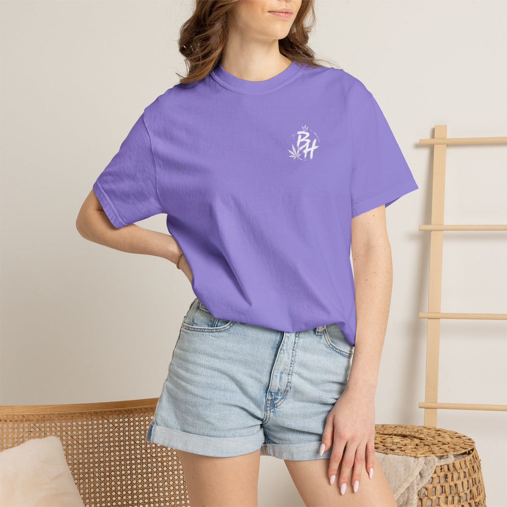 Frog Smoking Galaxy T-Shirt — 'Bonthigh' Retro Neon Graphic Tee