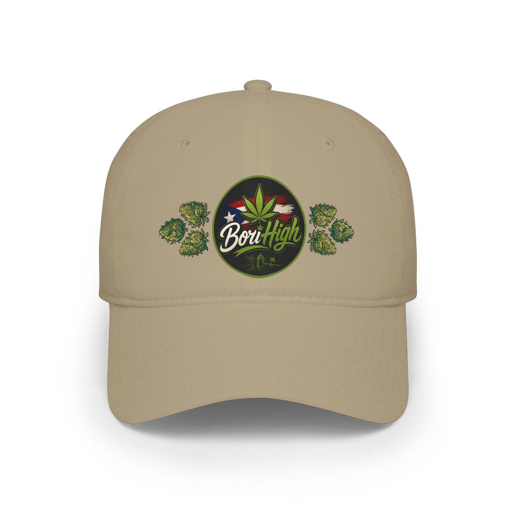 Born High Cannabis Embroidered Baseball Cap
