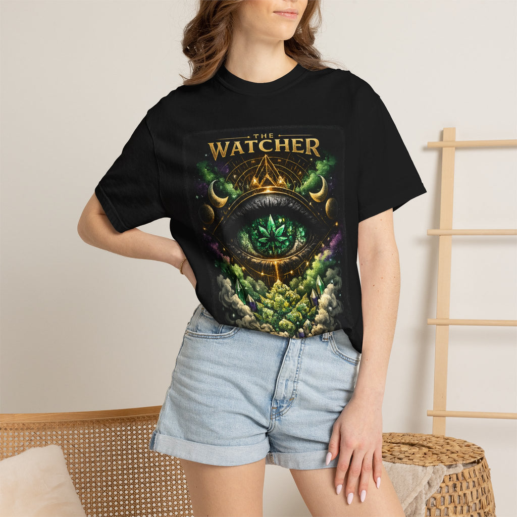 The Watcher T-Shirt — Mystical Eye Forest Graphic Tee