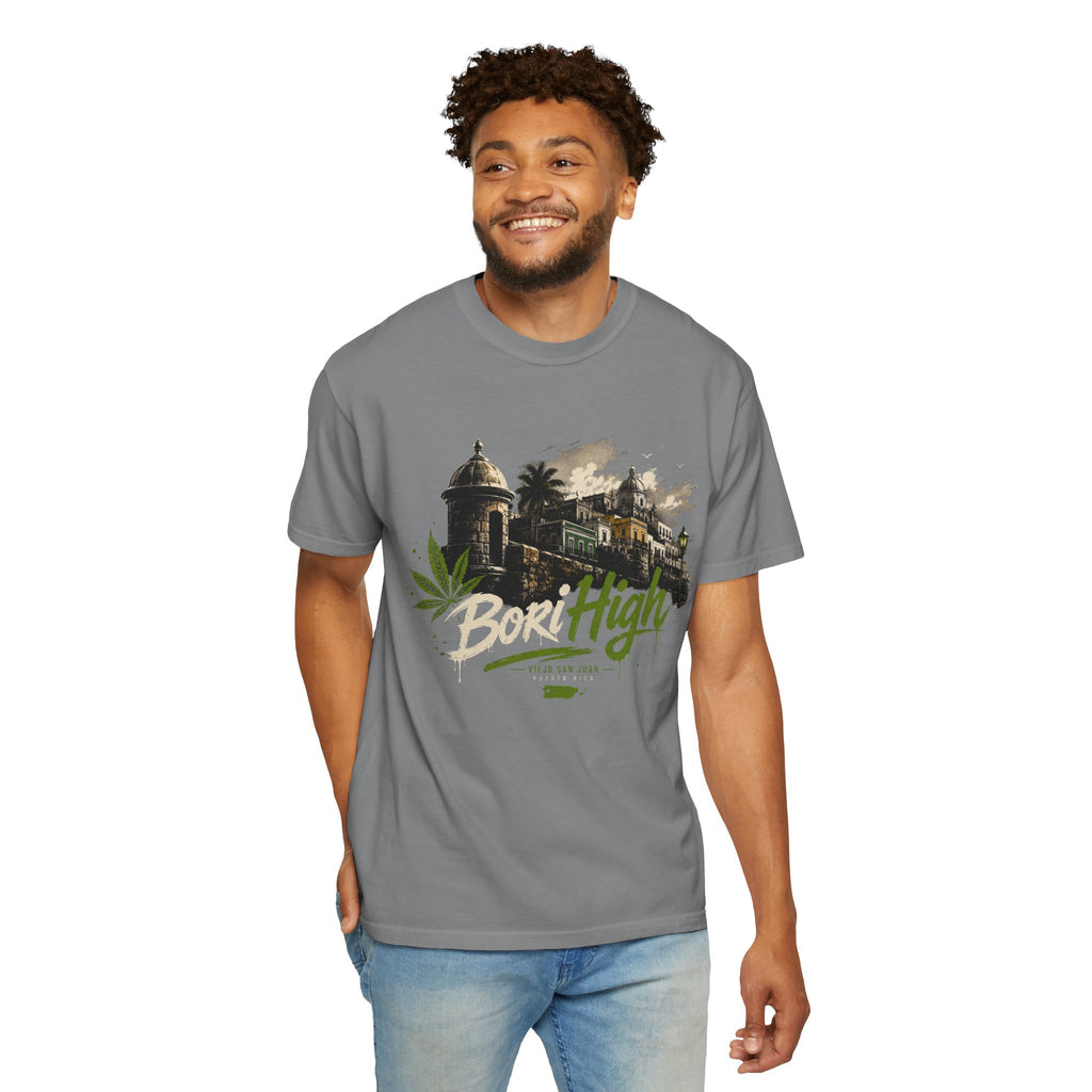 Bori High Puerto Rico Vintage Castillo Graphic T-Shirt