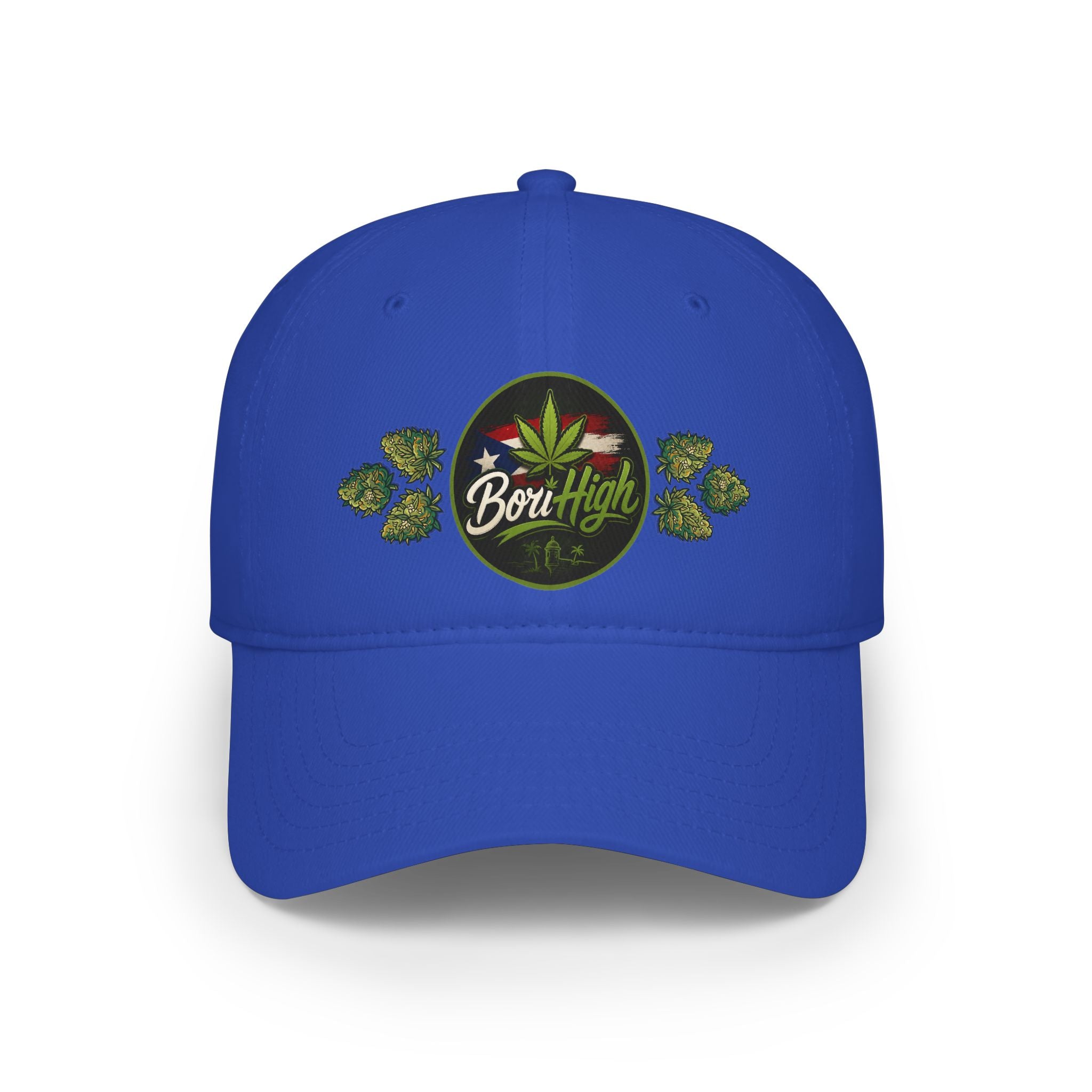 Born High Cannabis Embroidered Baseball Cap