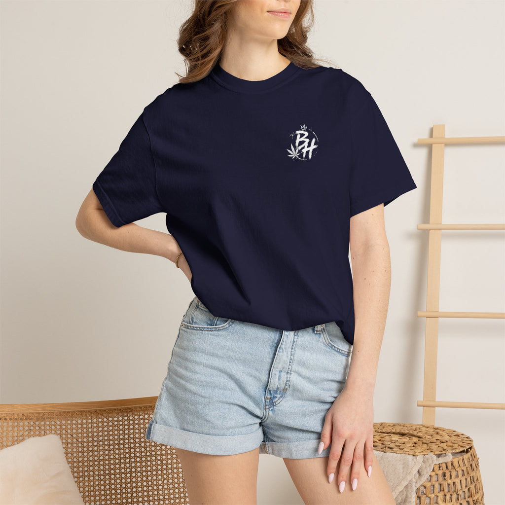 Frog Smoking Galaxy T-Shirt — 'Bonthigh' Retro Neon Graphic Tee