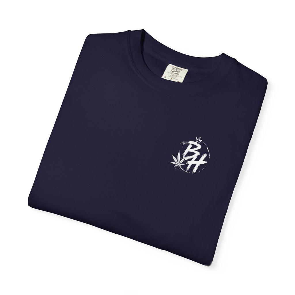Frog Smoking Galaxy T-Shirt — 'Bonthigh' Retro Neon Graphic Tee