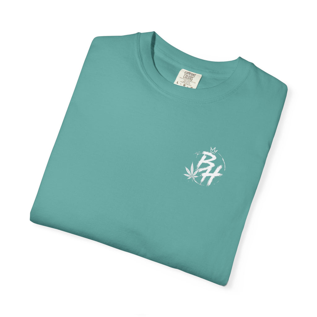 Frog Smoking Galaxy T-Shirt — 'Bonthigh' Retro Neon Graphic Tee