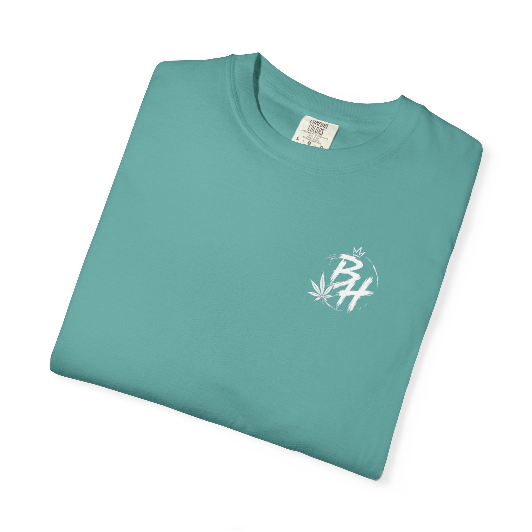 Frog Smoking Galaxy T-Shirt — 'Bonthigh' Retro Neon Graphic Tee