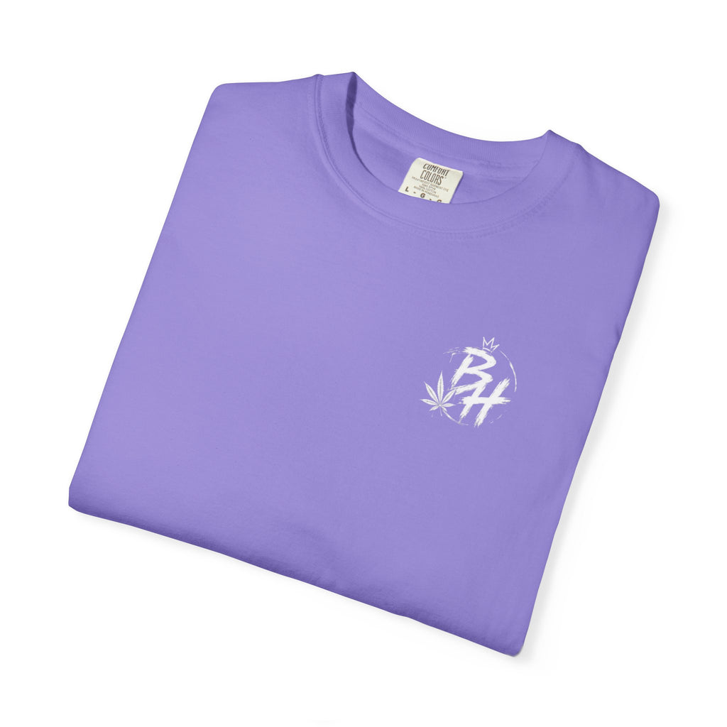 Frog Smoking Galaxy T-Shirt — 'Bonthigh' Retro Neon Graphic Tee