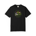 Born High Cannabis Leaf Graphic T-Shirt — Retro Rasta Weed Tee