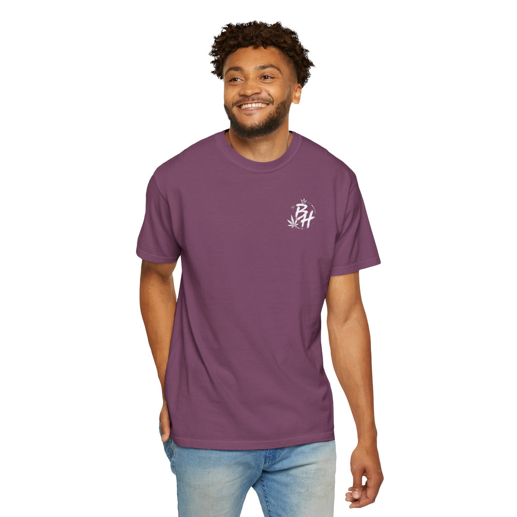 Frog Smoking Galaxy T-Shirt — 'Bonthigh' Retro Neon Graphic Tee