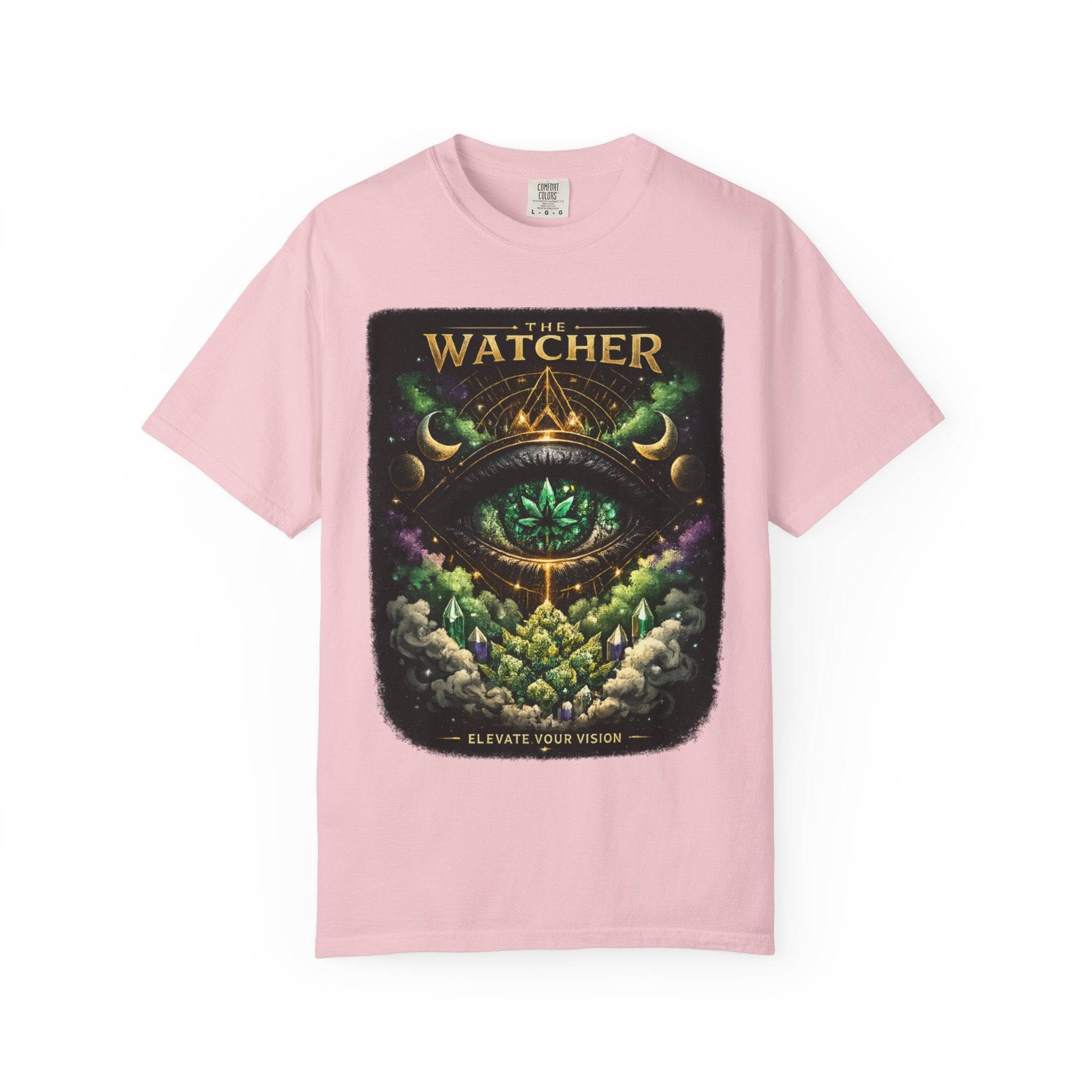 The Watcher T-Shirt — Mystical Eye Forest Graphic Tee