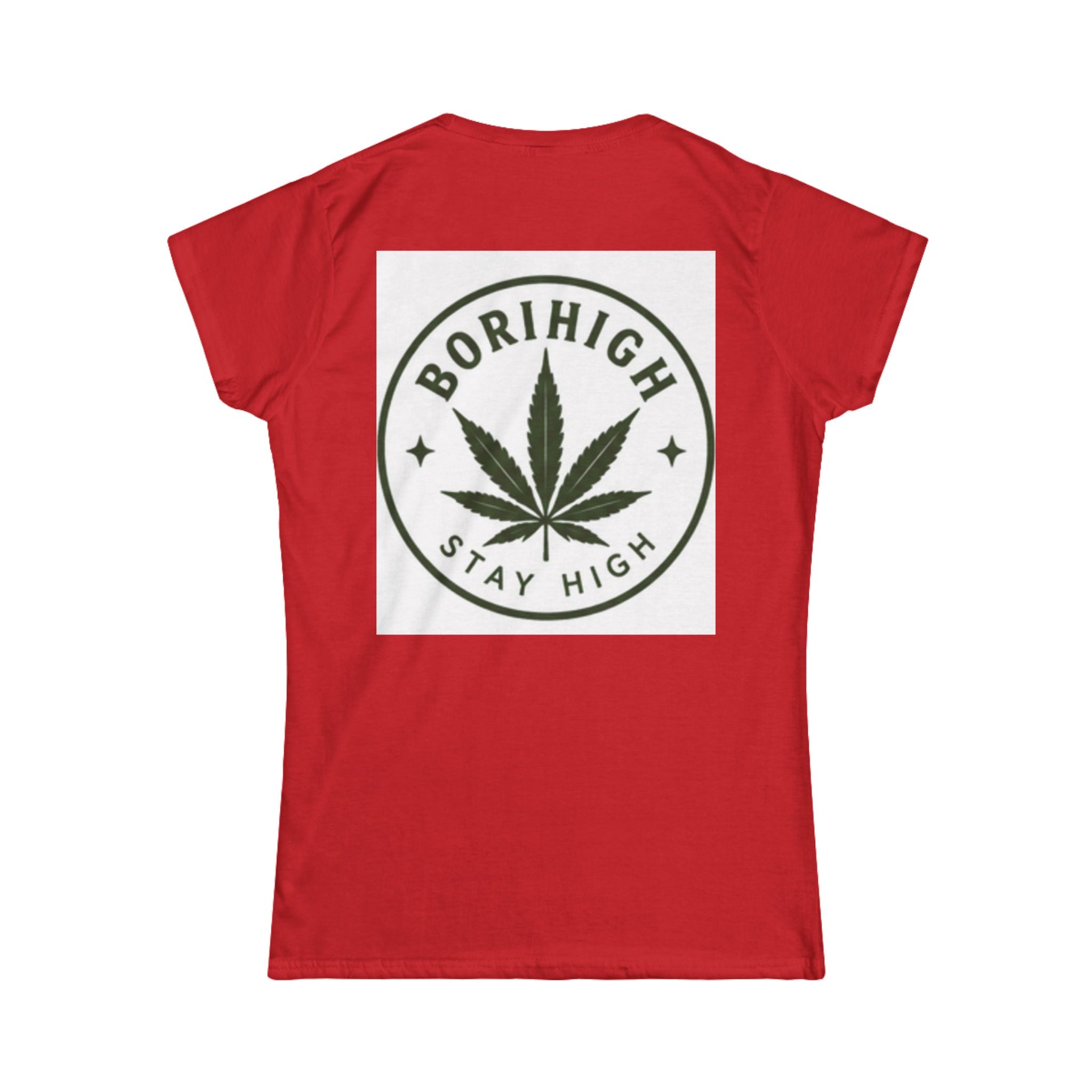Naturally Elevated Tee — Women's Cannabis Leaf Graphic Shirt
