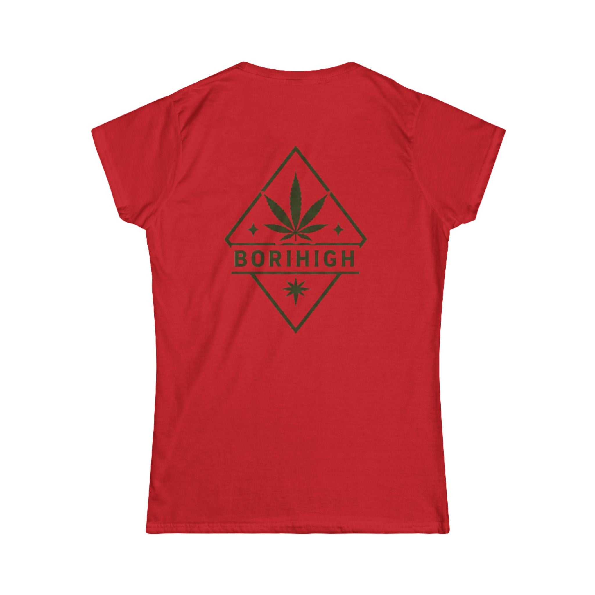 Good Vibes Only Tee — Women's Cannabis Leaf Graphic Shirt