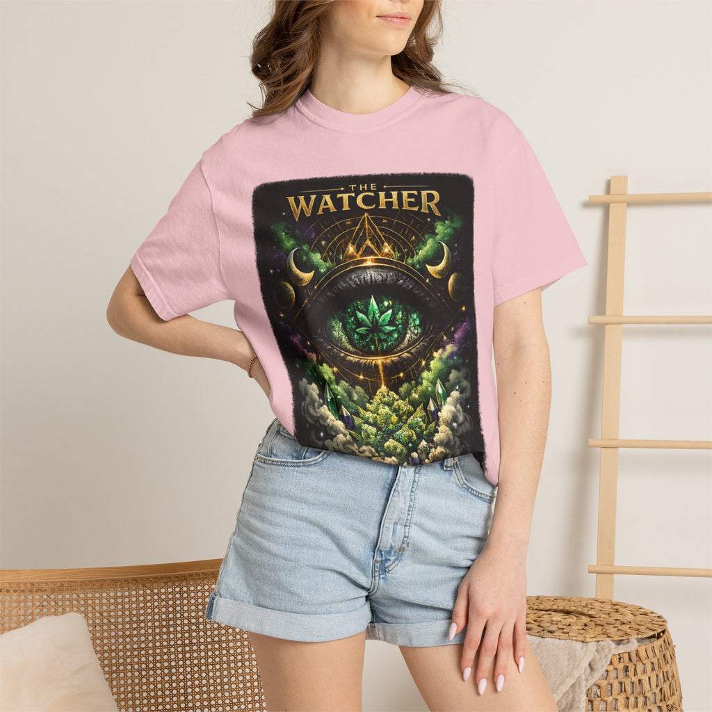 The Watcher T-Shirt — Mystical Eye Forest Graphic Tee