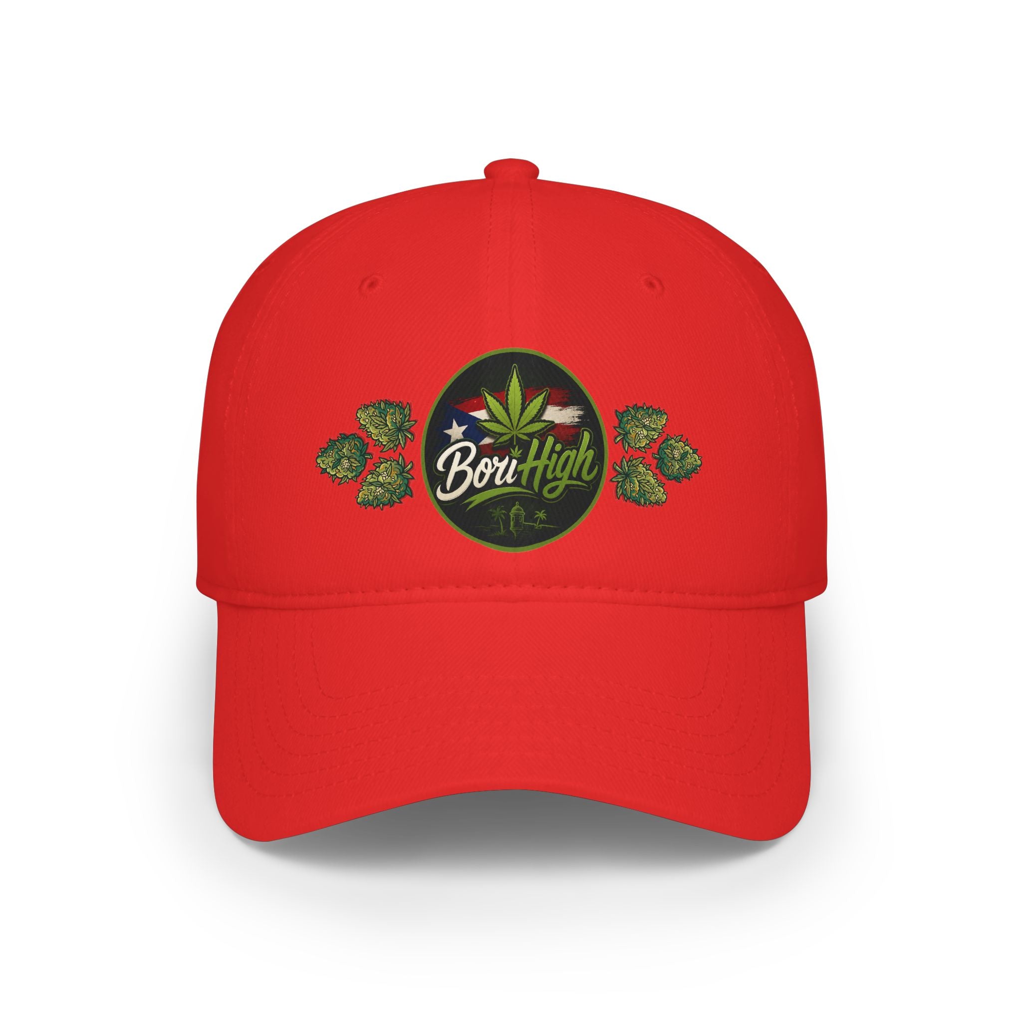 Born High Cannabis Embroidered Baseball Cap