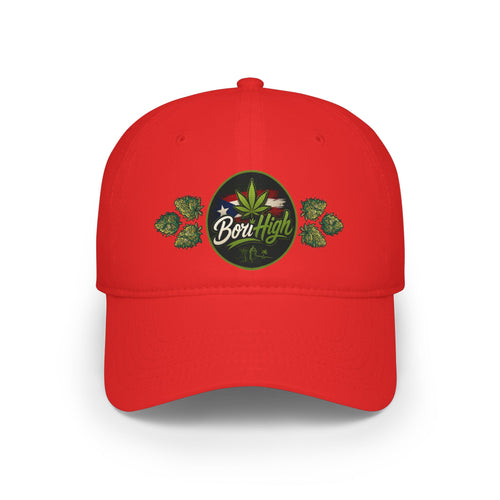 Born High Cannabis Embroidered Baseball Cap