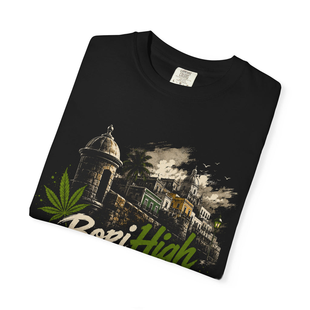Bori High Puerto Rico Vintage Castillo Graphic T-Shirt